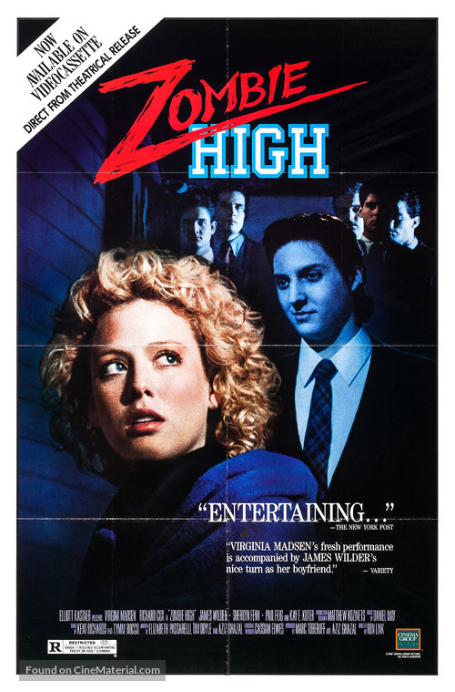 Zombie High - Video release movie poster
