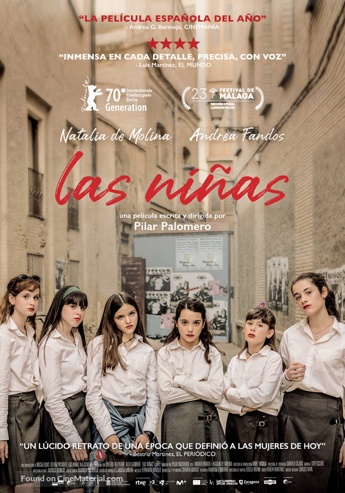 Las ni&ntilde;as - Spanish Movie Poster