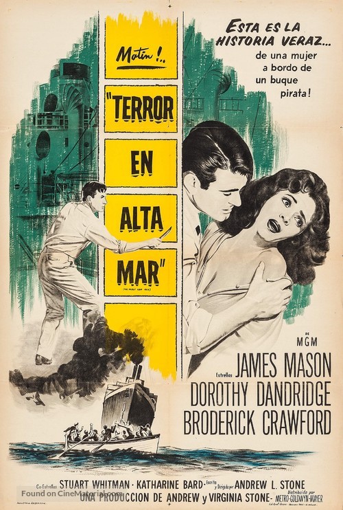 The Decks Ran Red - Argentinian Movie Poster