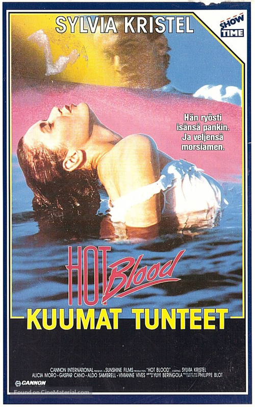 Hot Blood - Finnish VHS movie cover