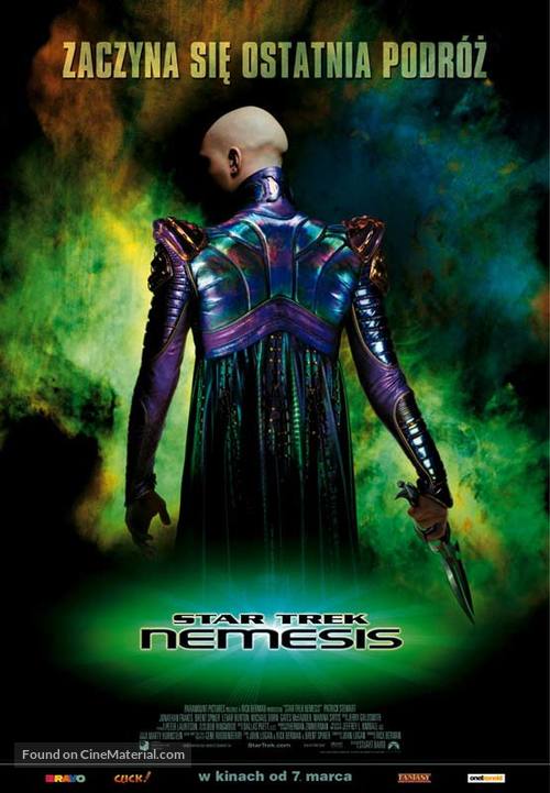 Star Trek: Nemesis - Polish Movie Poster