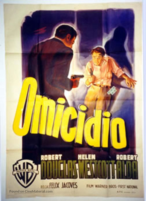 Homicide - Italian Movie Poster