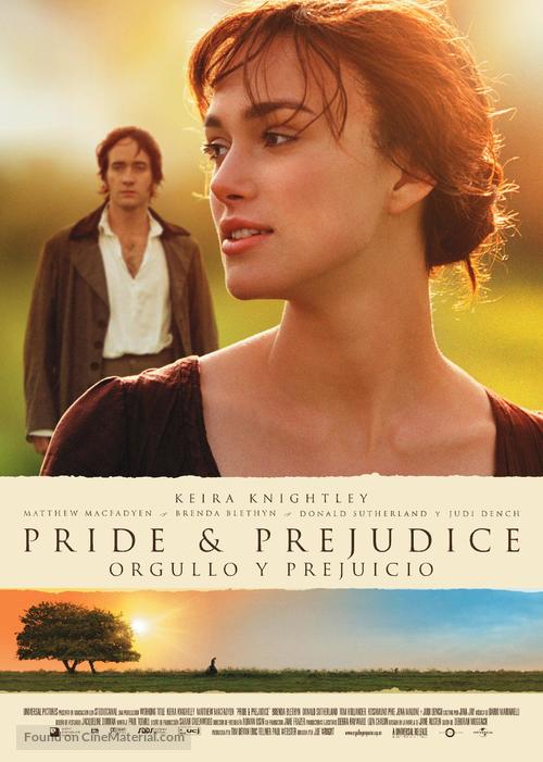 Pride &amp; Prejudice - Spanish Movie Poster