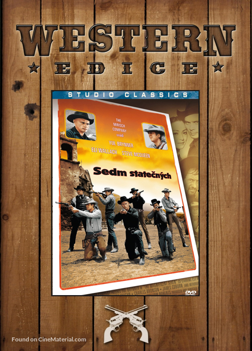 The Magnificent Seven - Czech DVD movie cover