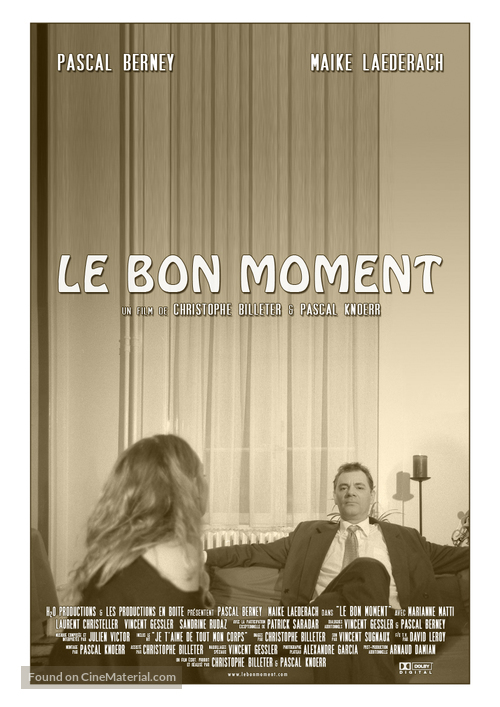 Bon moment, Le - French poster