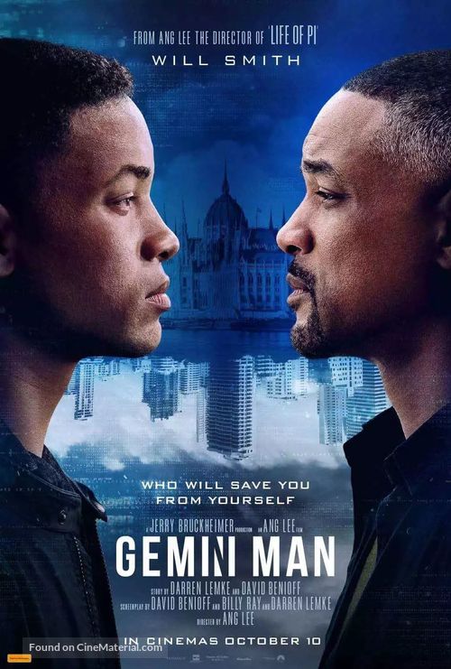 Gemini Man - Australian Movie Poster