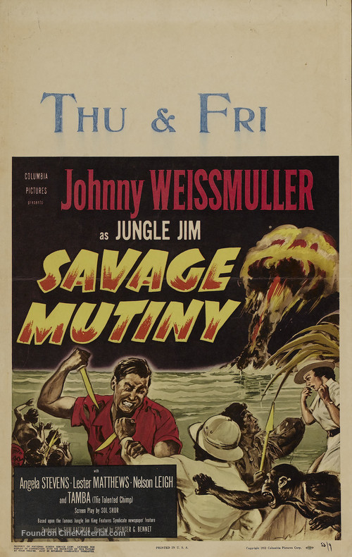 Savage Mutiny - Movie Poster