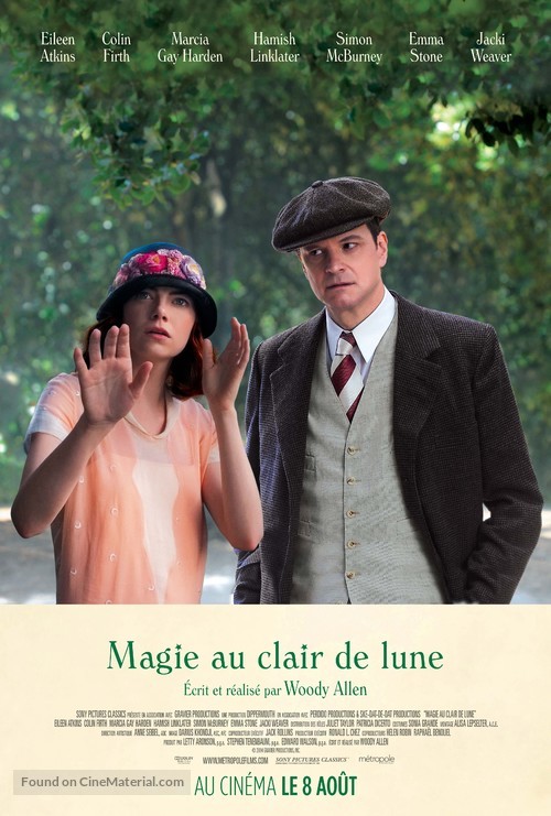 Magic in the Moonlight - Canadian Movie Poster