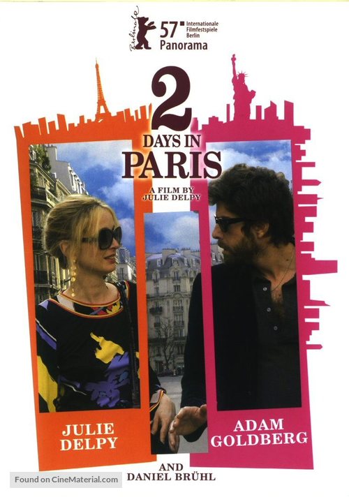 2 Days in Paris - Dutch Movie Cover