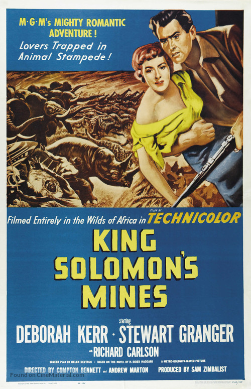 King Solomon&#039;s Mines - Movie Poster