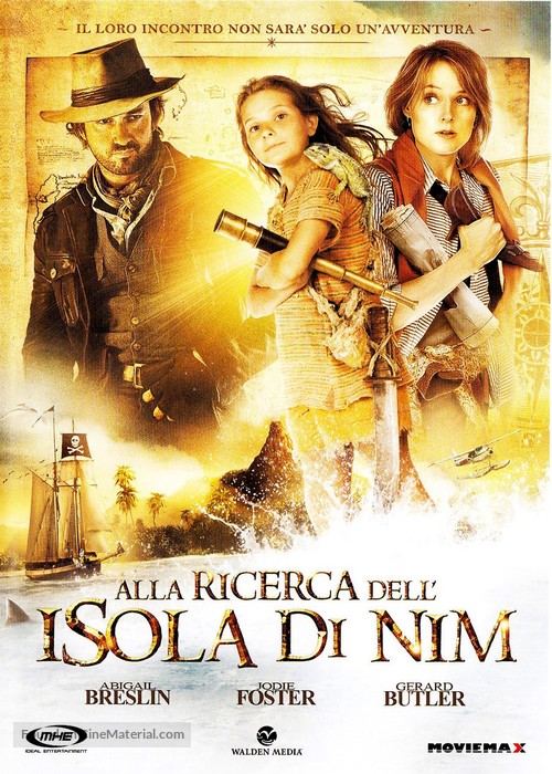 Nim&#039;s Island - Italian DVD movie cover