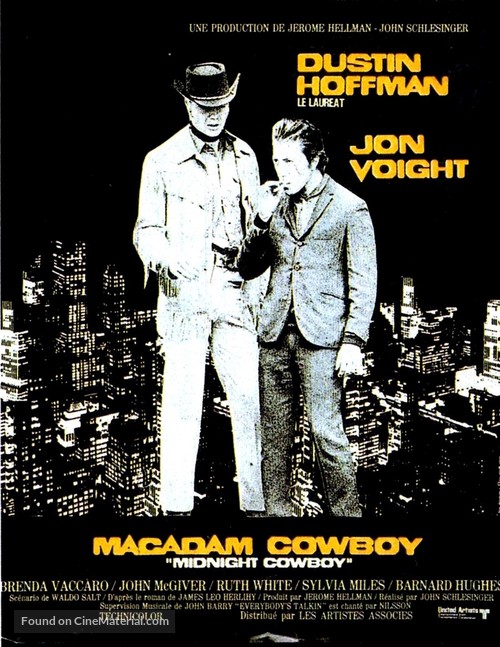 Midnight Cowboy - French Movie Poster