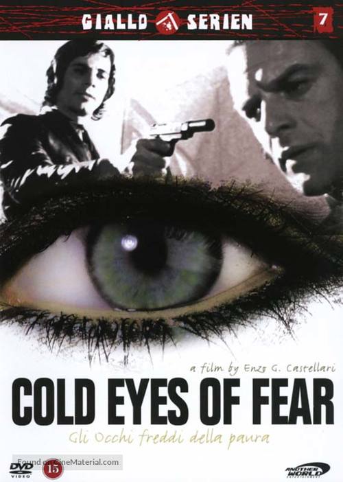 Gli occhi freddi della paura - Danish DVD movie cover