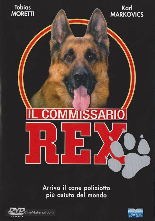 &quot;Kommissar Rex&quot; - Italian DVD movie cover