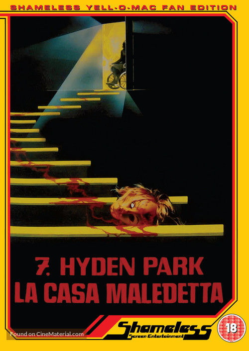 7, Hyden Park: la casa maledetta - British DVD movie cover