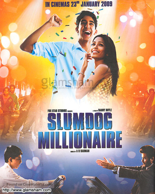 Slumdog Millionaire - Indian Movie Poster