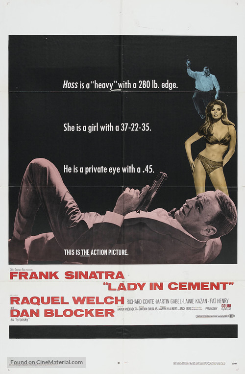 Lady in Cement - Movie Poster