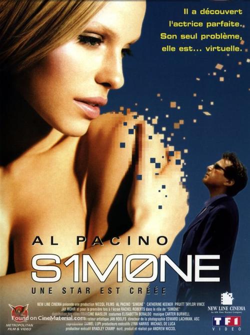 S1m0ne - French Movie Poster