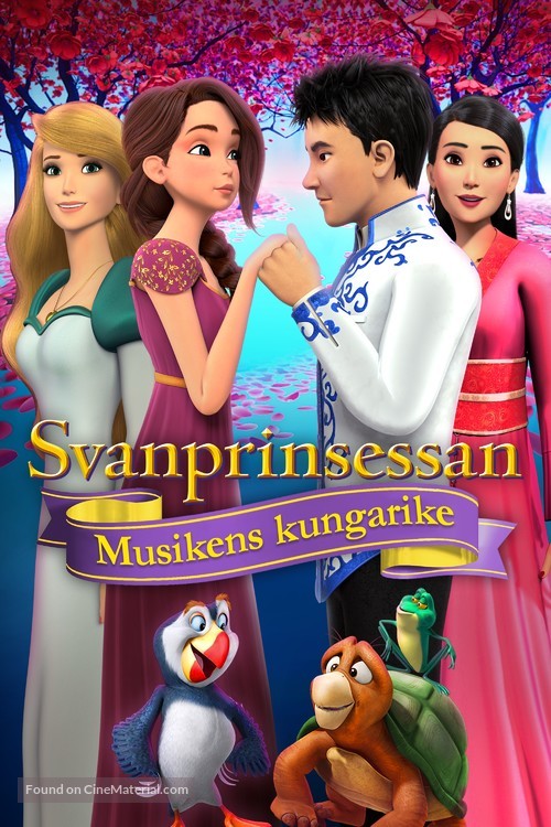 The Swan Princess: Kingdom of Music - Swedish Movie Cover