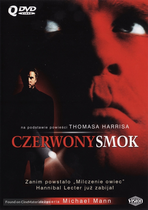 Manhunter - Polish DVD movie cover