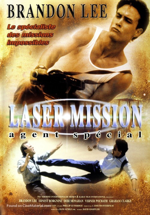 Laser Mission - French DVD movie cover