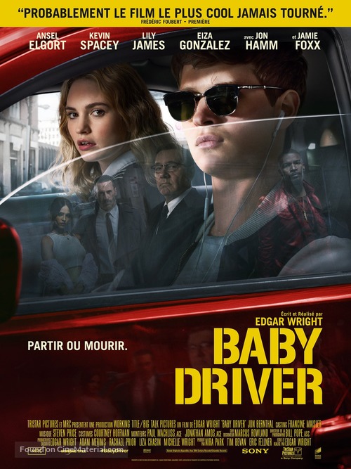 Baby Driver - French Movie Poster