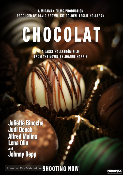 Chocolat - Teaser movie poster