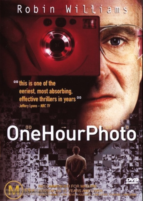 One Hour Photo - Australian DVD movie cover