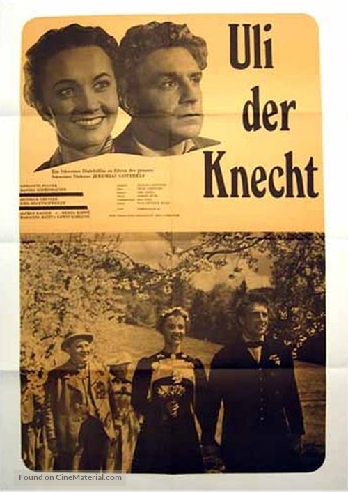 Uli, der Knecht - Swiss Movie Poster