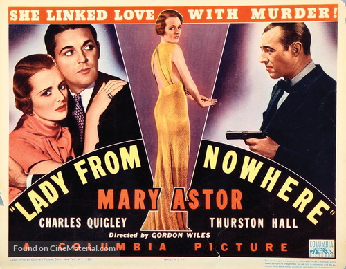 Lady from Nowhere - Movie Poster