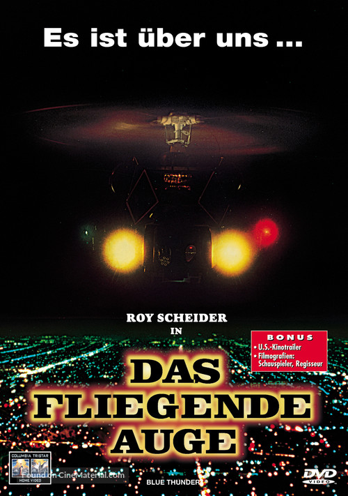 Blue Thunder - German DVD movie cover