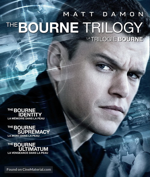 The Bourne Identity - Canadian Movie Cover