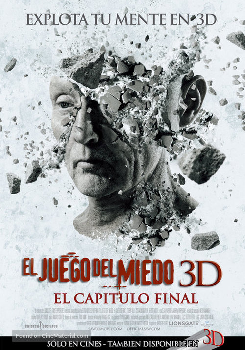 Saw 3D - Argentinian Movie Poster