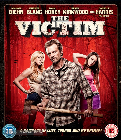 The Victim - British Blu-Ray movie cover