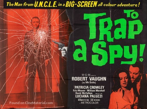 To Trap a Spy - British Movie Poster
