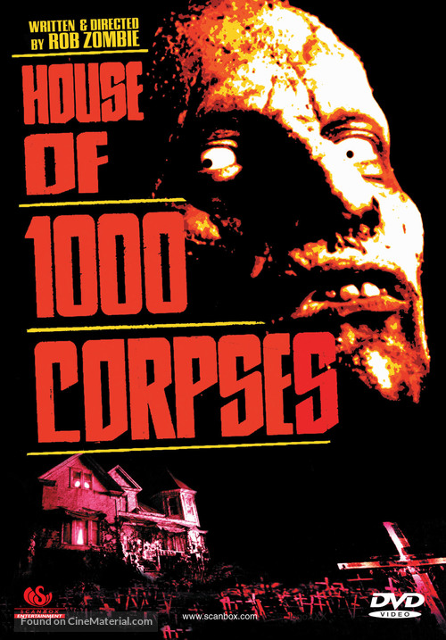 House of 1000 Corpses - Finnish DVD movie cover