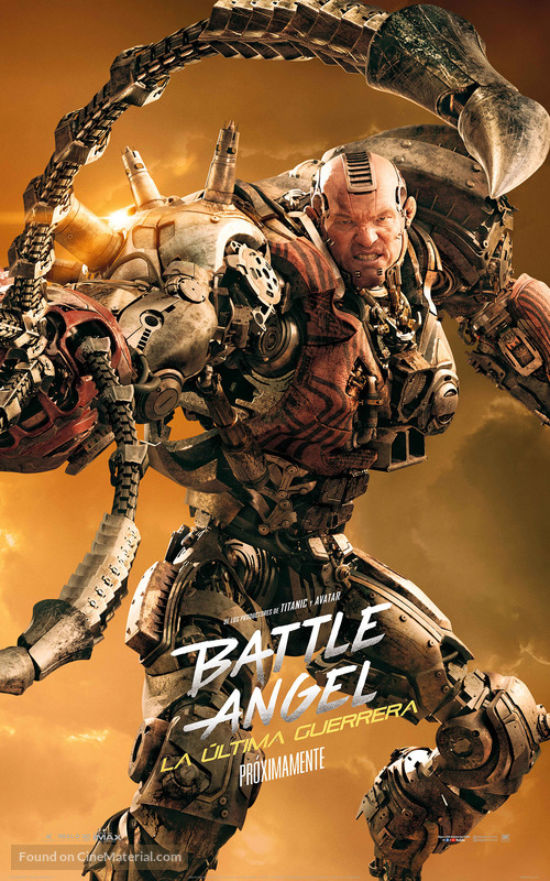 Alita: Battle Angel - Mexican Movie Poster