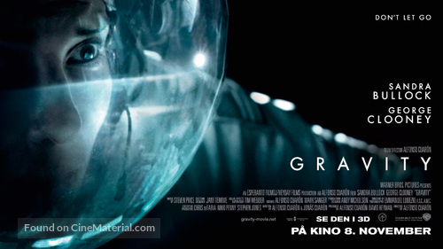 Gravity - Norwegian Movie Poster