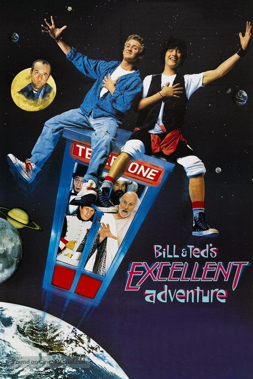 Bill &amp; Ted&#039;s Excellent Adventure - Movie Poster