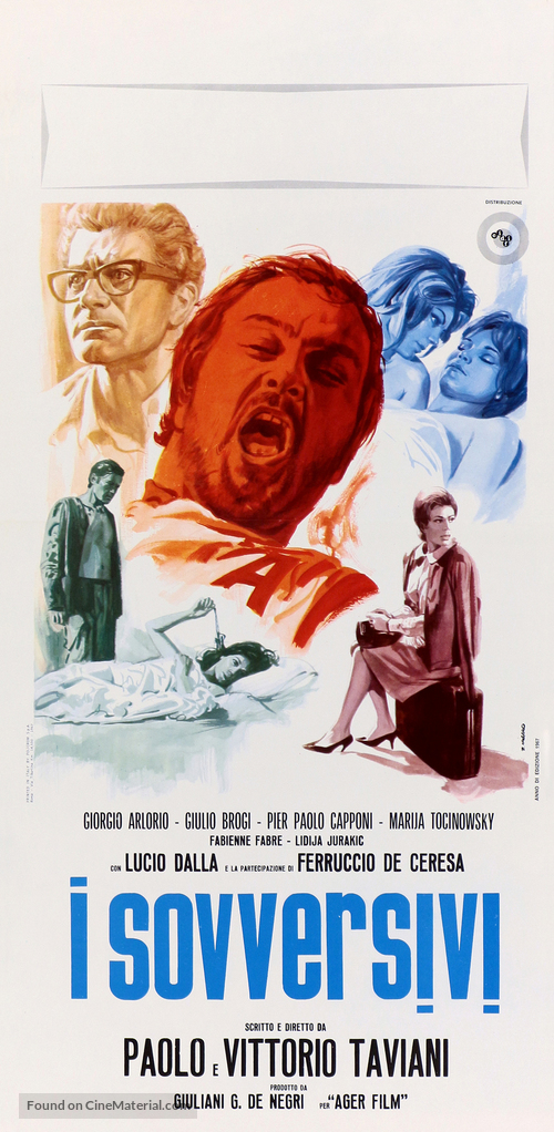 I sovversivi - Italian Movie Poster