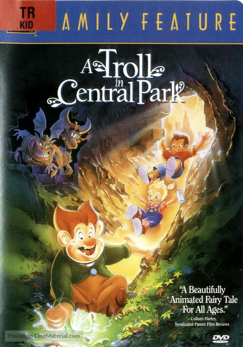 A Troll in Central Park - DVD movie cover