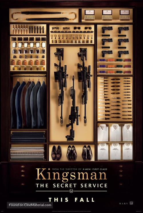 Kingsman: The Secret Service - Movie Poster