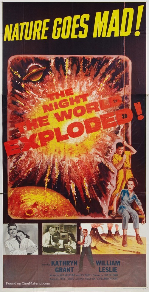 The Night the World Exploded - Movie Poster
