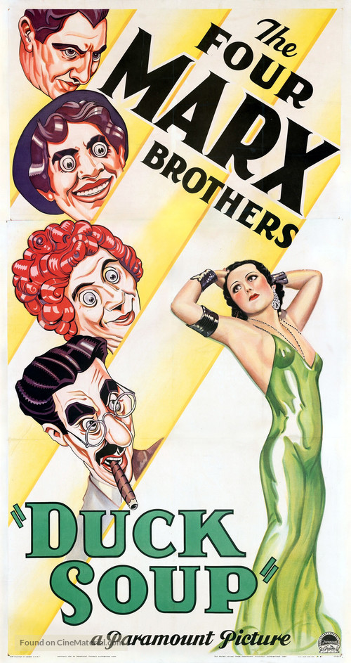 Duck Soup - Movie Poster