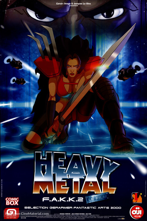 Heavy Metal 2000 - French Movie Poster
