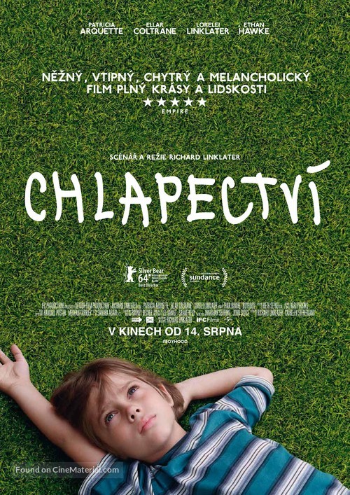 Boyhood - Czech Movie Poster