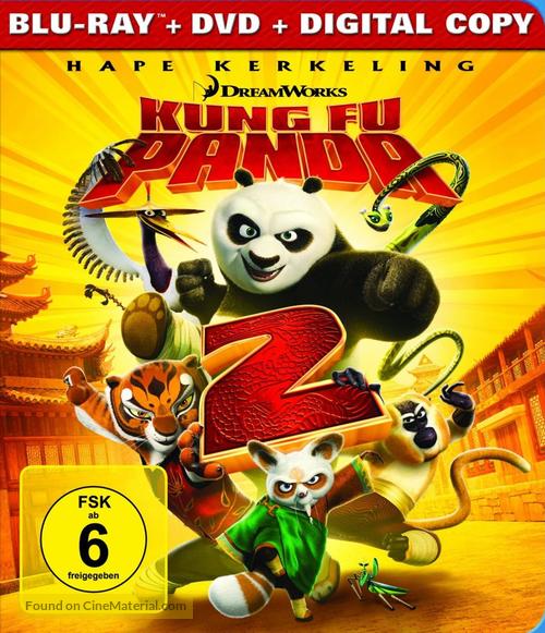 Kung Fu Panda 2 - German Blu-Ray movie cover