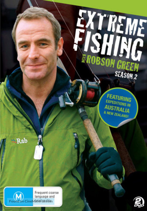 &quot;Extreme Fishing with Robson Green&quot; - Australian DVD movie cover