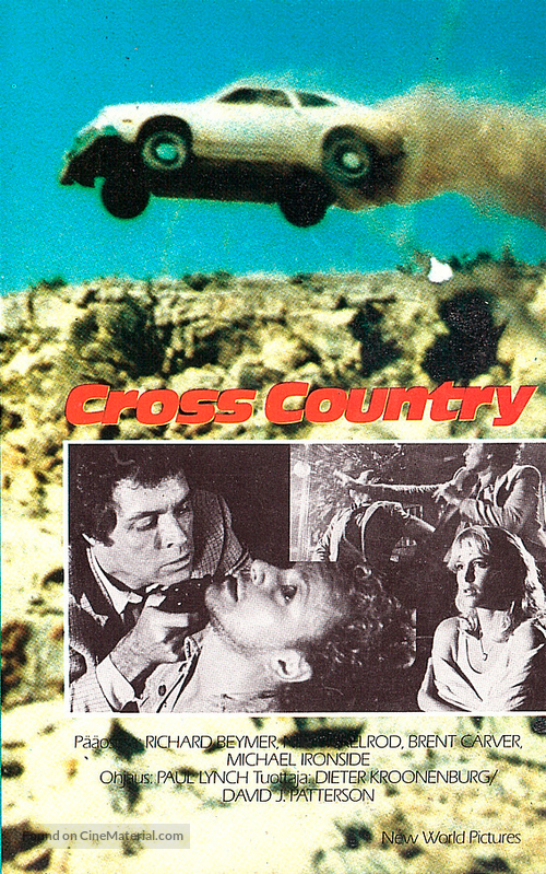 Cross Country - Finnish VHS movie cover