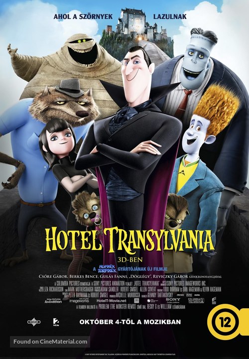 Hotel Transylvania - Hungarian Movie Poster